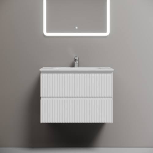 Тумба под раковину Sancos SNOB R SNR70W 69х44,5х50 настенная - фото 3